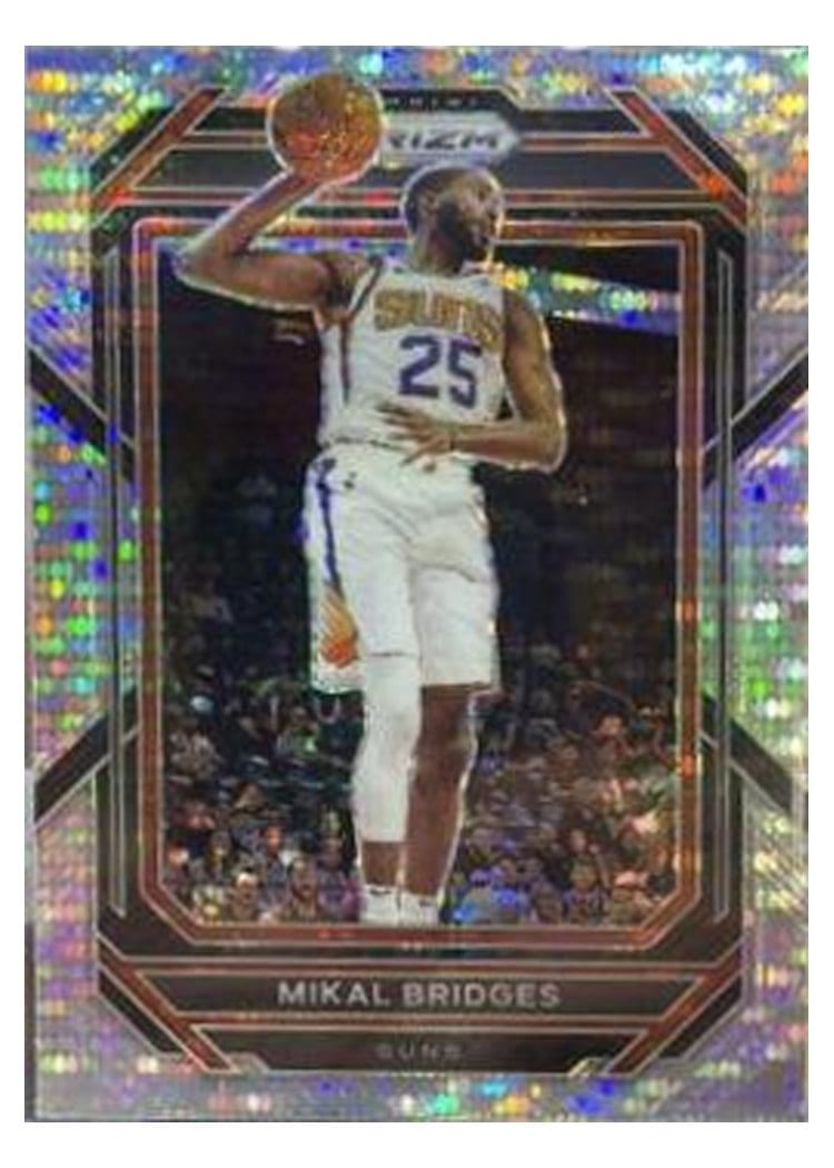 2022-23 Panini Prizm Base Set Mikal Bridges #120 card