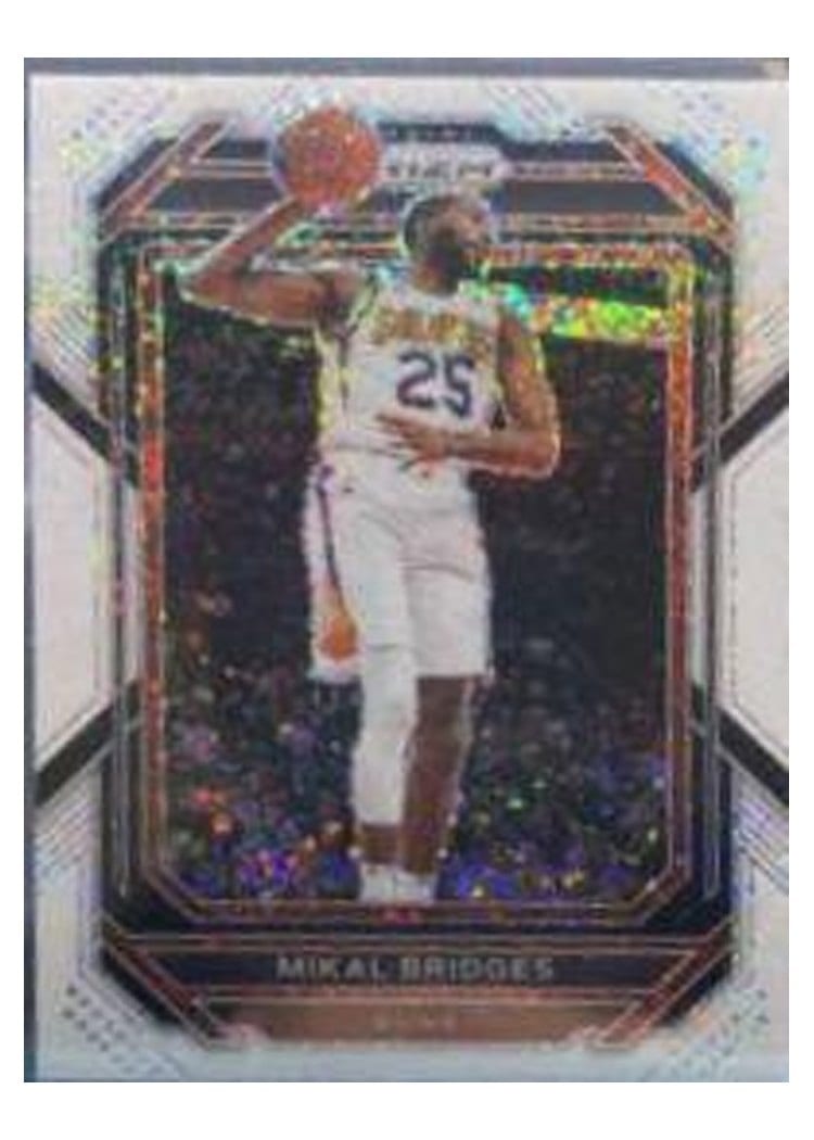 2022-23 Panini Prizm Base Set Mikal Bridges #120 card
