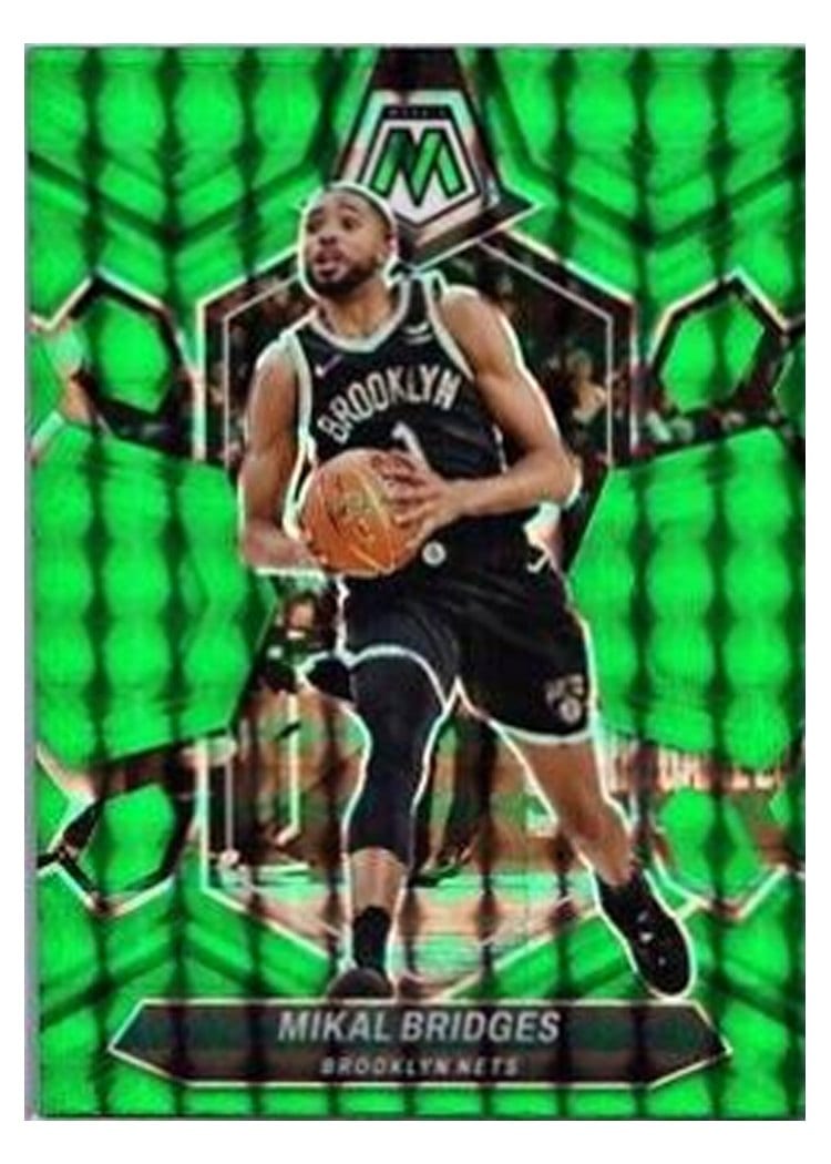 2023-24 Panini Mosaic Base Set Mikal Bridges #156 card