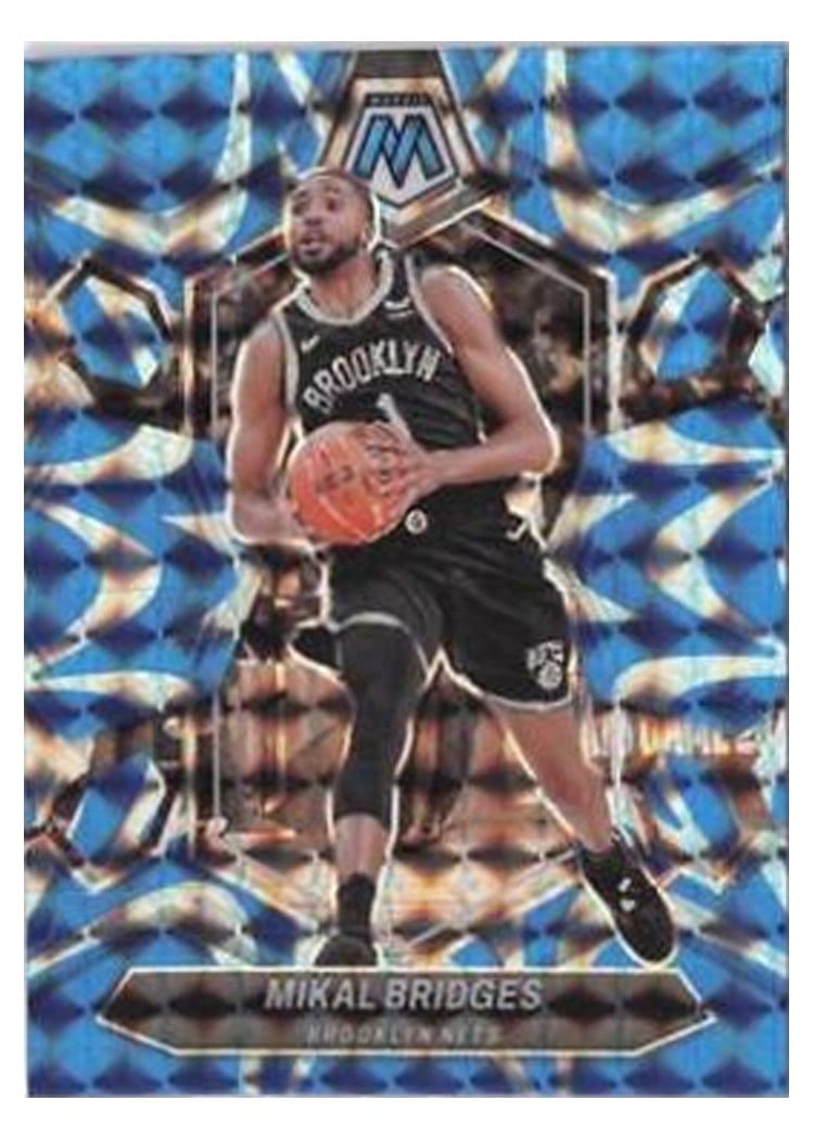 2023-24 Panini Mosaic Base Set Mikal Bridges #156 card