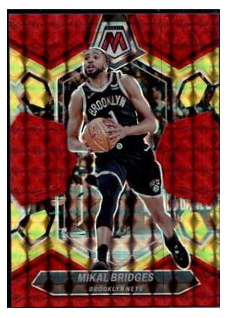 2023-24 Panini Mosaic Base Set Mikal Bridges #156 card