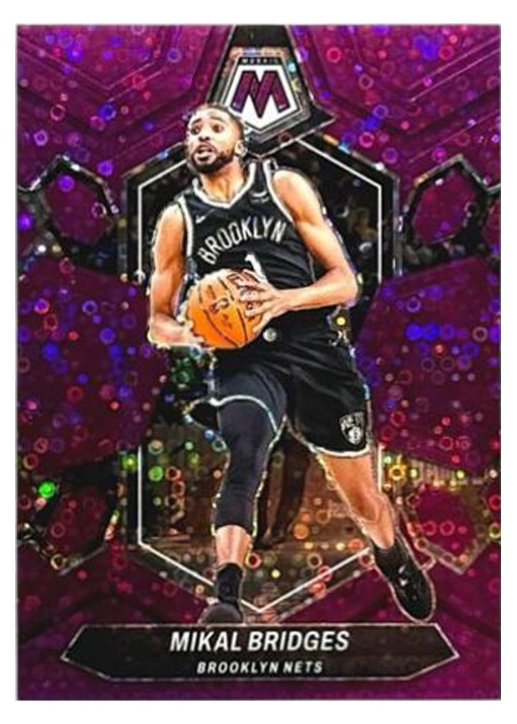 2023-24 Panini Mosaic Base Set Mikal Bridges #156 card