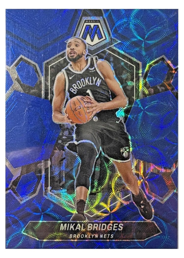 2023-24 Panini Mosaic Base Set Mikal Bridges #156 card