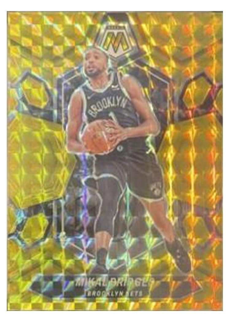 2023-24 Panini Mosaic Base Set Mikal Bridges #156 card