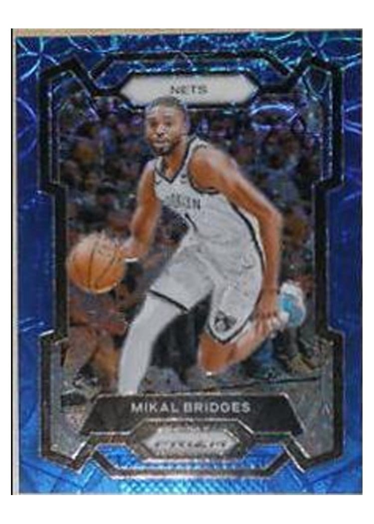 2023-24 Panini Prizm Base Set Mikal Bridges #46 card