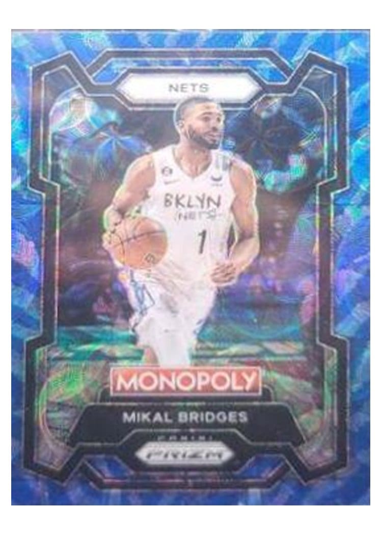 2023-24 Panini Prizm Base Set Mikal Bridges #46 card