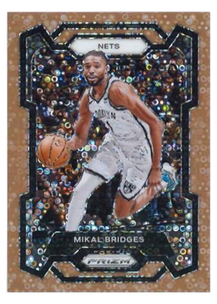 2023-24 Panini Prizm Base Set Mikal Bridges #46 card