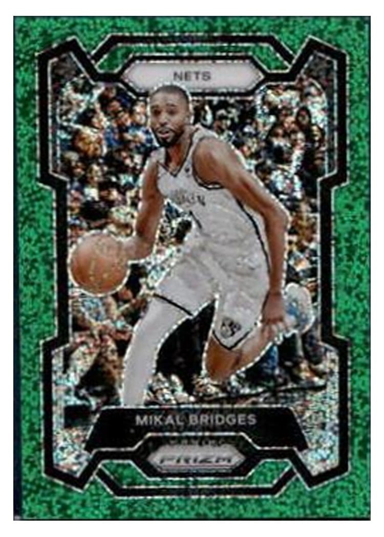 2023-24 Panini Prizm Base Set Mikal Bridges #46 card