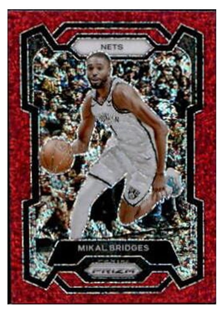 2023-24 Panini Prizm Base Set Mikal Bridges #46 card