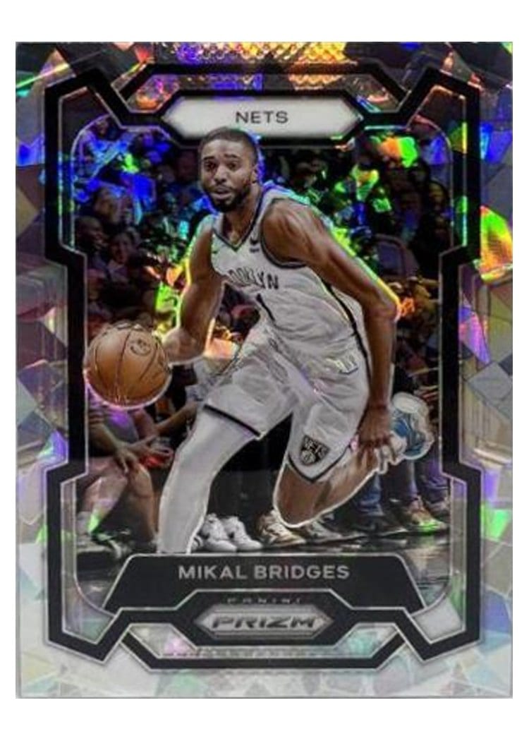 2023-24 Panini Prizm Base Set Mikal Bridges #46 card