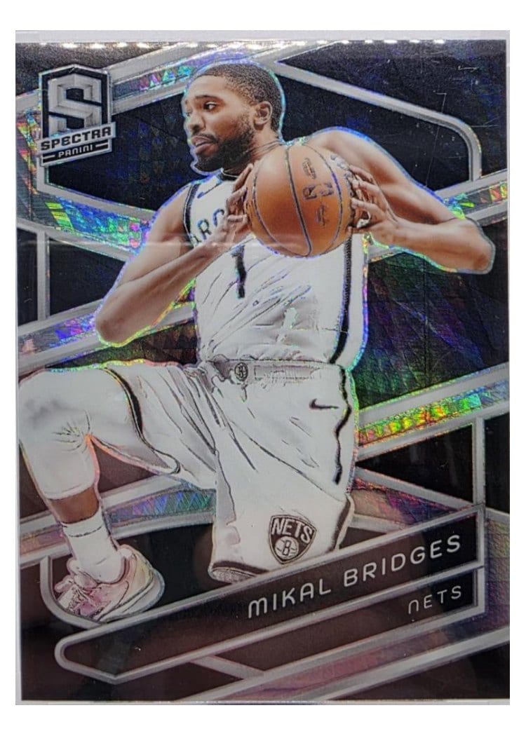 2023-24 Panini Spectra Base Set Mikal Bridges #54 card