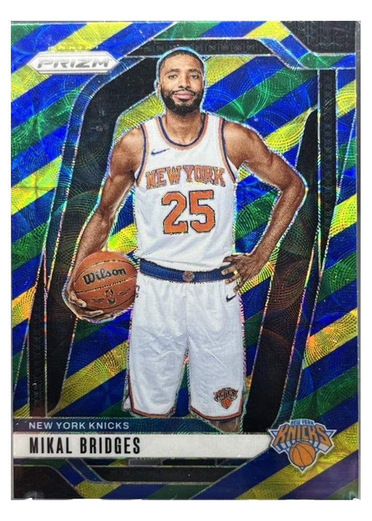 2024-25 Panini Prizm Base Set Mikal Bridges #15 card