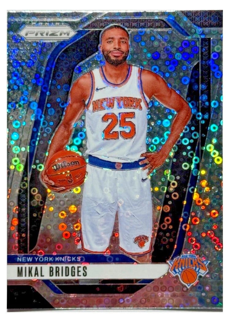 2024-25 Panini Prizm Base Set Mikal Bridges #15 card