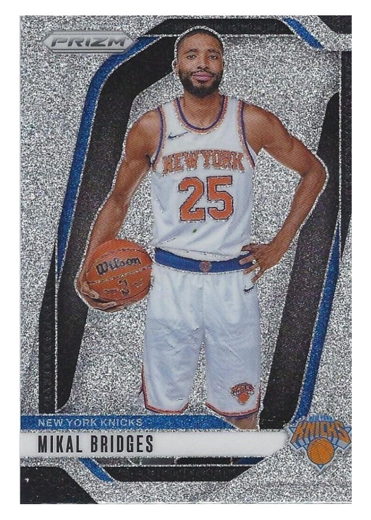2024-25 Panini Prizm Base Set Mikal Bridges #15 card