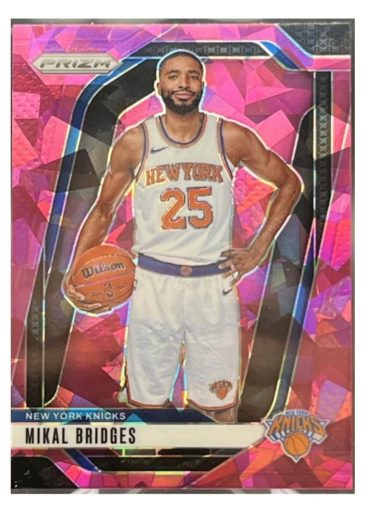 2024-25 Panini Prizm Base Set Mikal Bridges #15 card