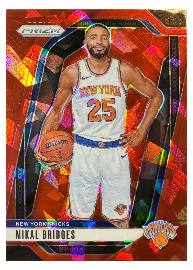 2024-25 Panini Prizm Base Set Mikal Bridges #15 card