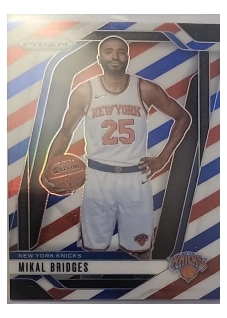 2024-25 Panini Prizm Base Set Mikal Bridges #15 card