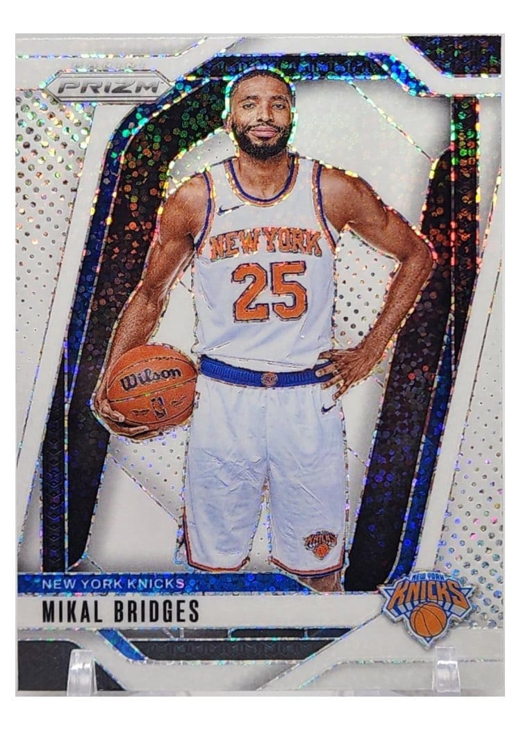 2024-25 Panini Prizm Base Set Mikal Bridges #15 card