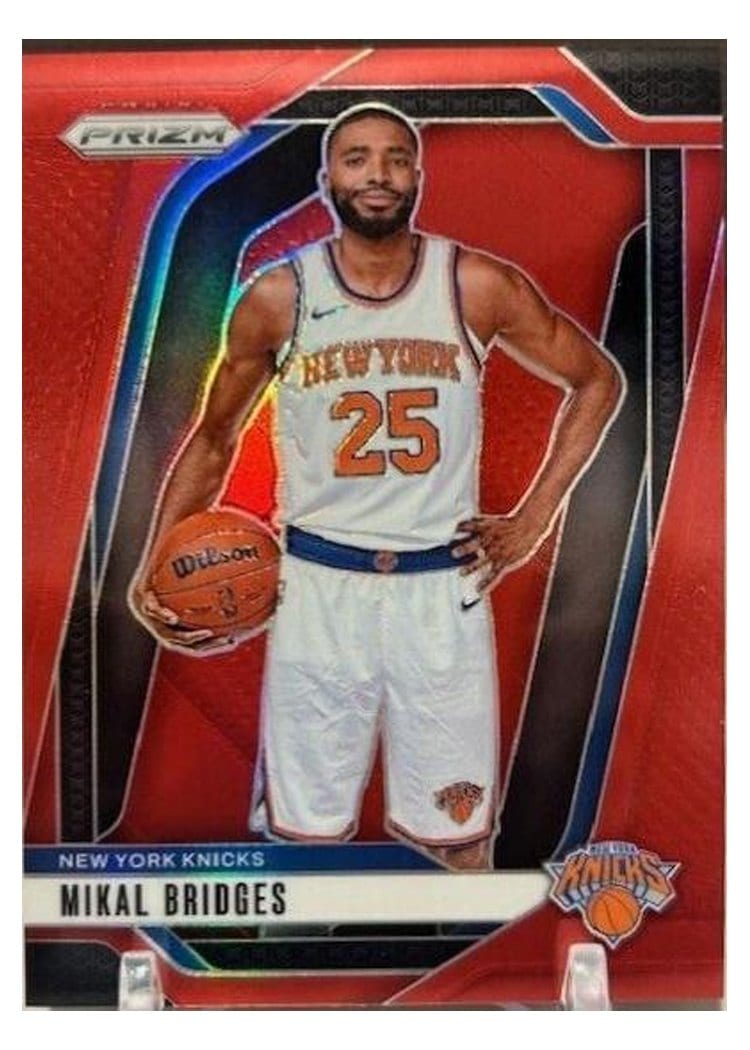 2024-25 Panini Prizm Base Set Mikal Bridges #15 card