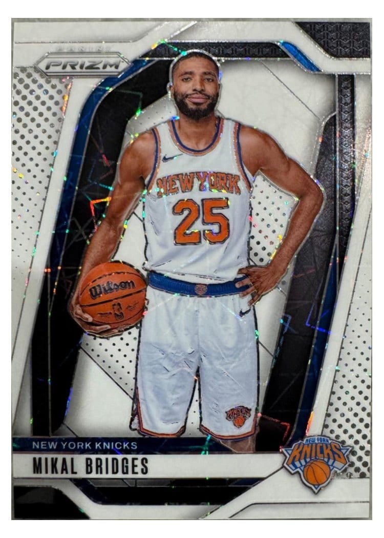 2024-25 Panini Prizm Base Set Mikal Bridges #15 card