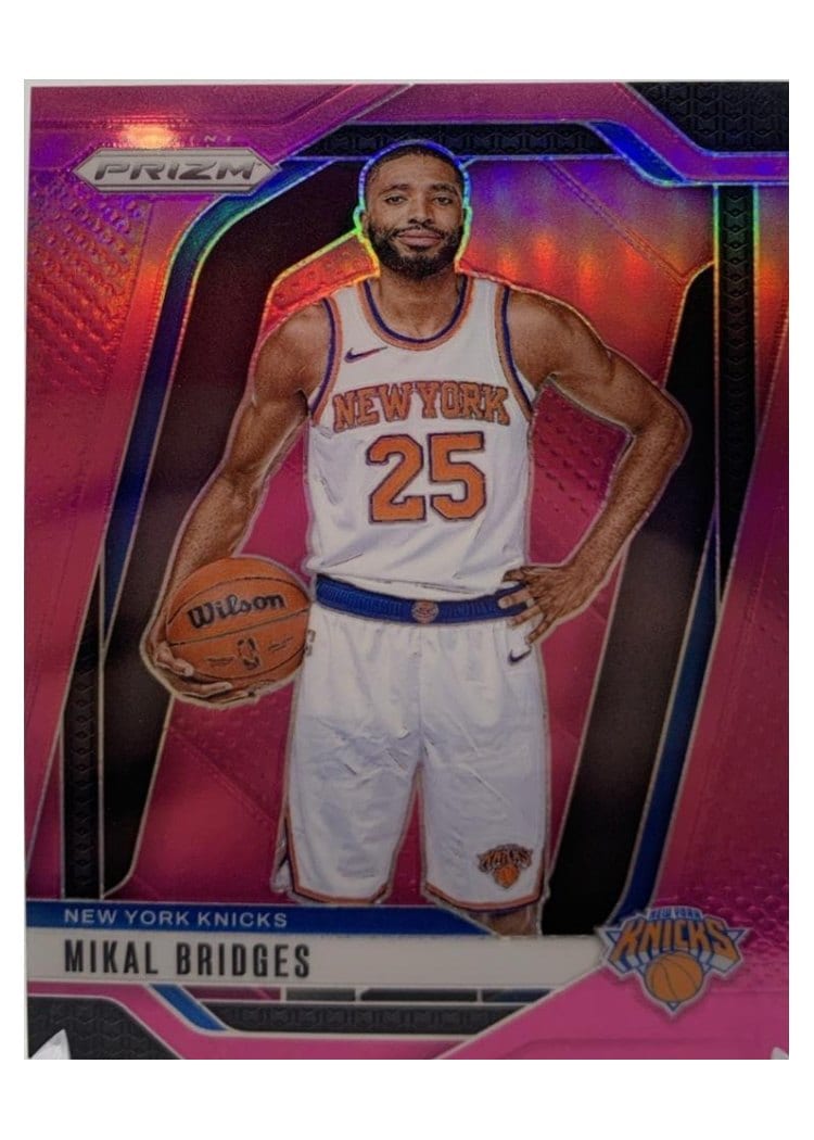 2024-25 Panini Prizm Base Set Mikal Bridges #15 card