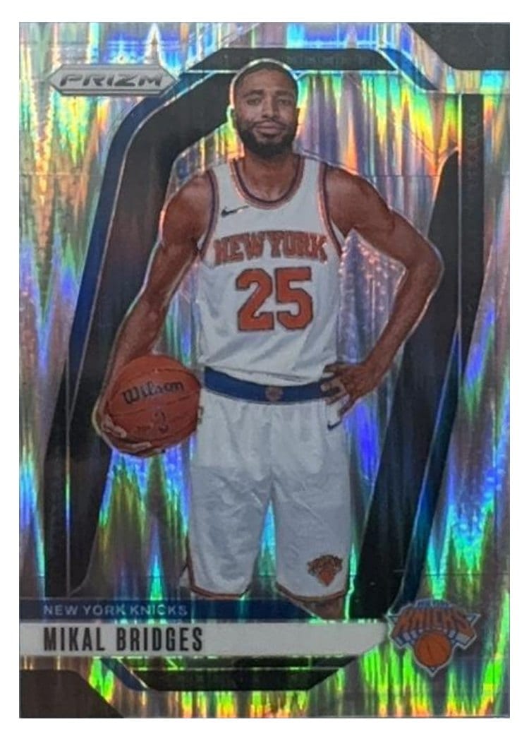 2024-25 Panini Prizm Base Set Mikal Bridges #15 card