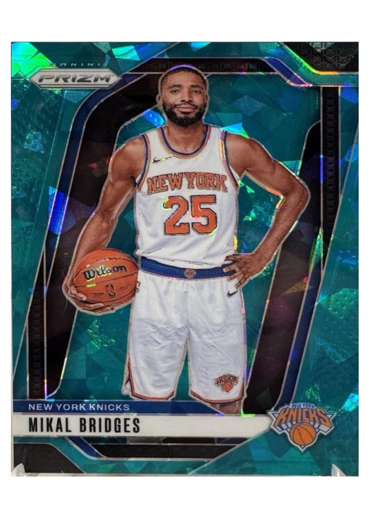 2024-25 Panini Prizm Base Set Mikal Bridges #15 card