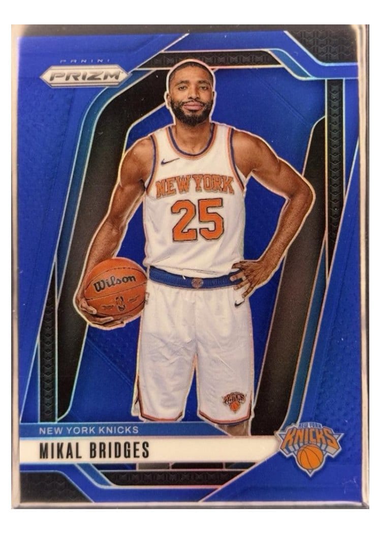 2024-25 Panini Prizm Base Set Mikal Bridges #15 card