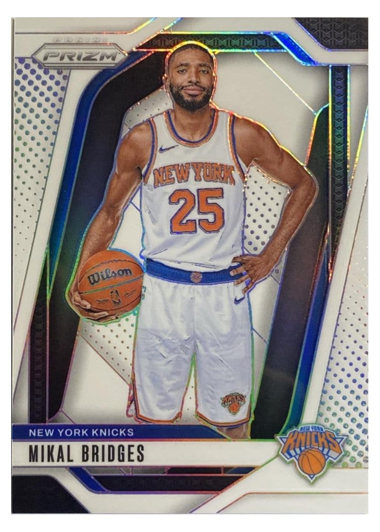 2024-25 Panini Prizm Base Set Mikal Bridges #15 card
