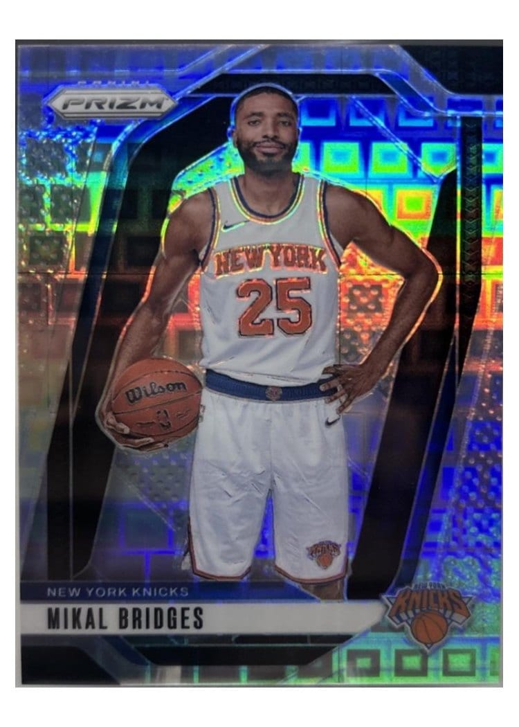 2024-25 Panini Prizm Base Set Mikal Bridges #15 card
