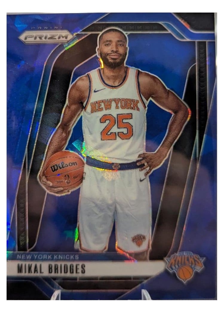 2024-25 Panini Prizm Base Set Mikal Bridges #15 card