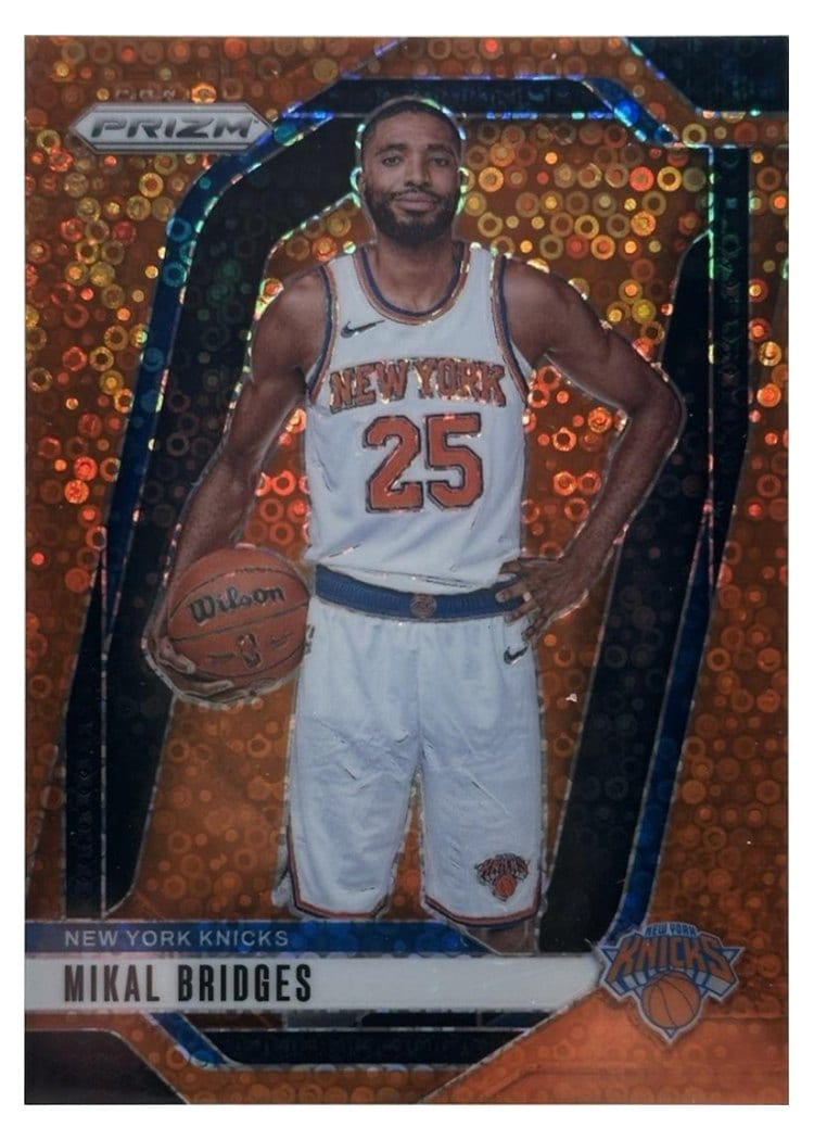 2024-25 Panini Prizm Base Set Mikal Bridges #15 card