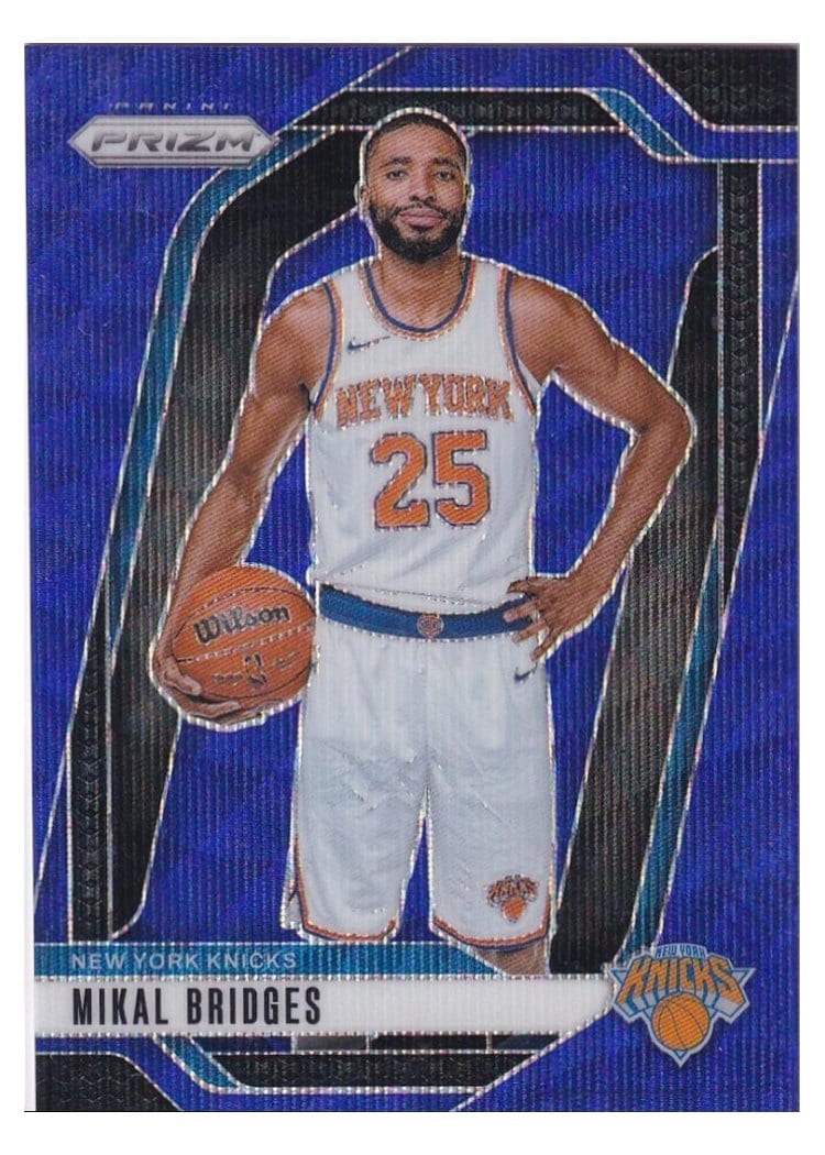 2024-25 Panini Prizm Base Set Mikal Bridges #15 card