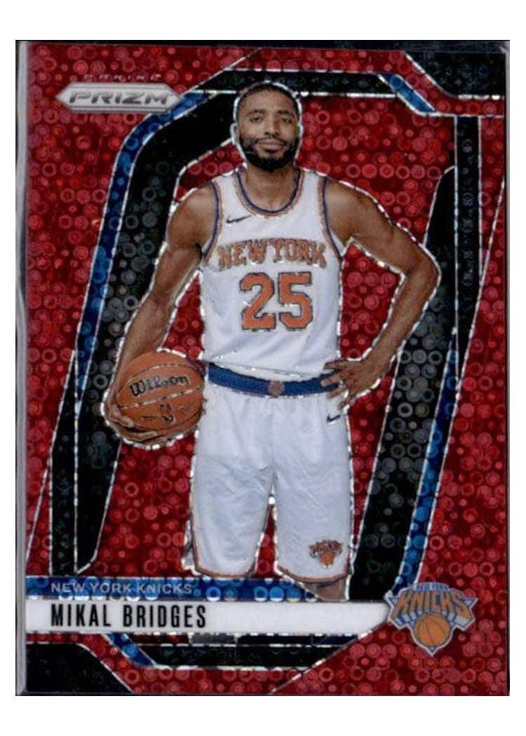2024-25 Panini Prizm Base Set Mikal Bridges #15 card