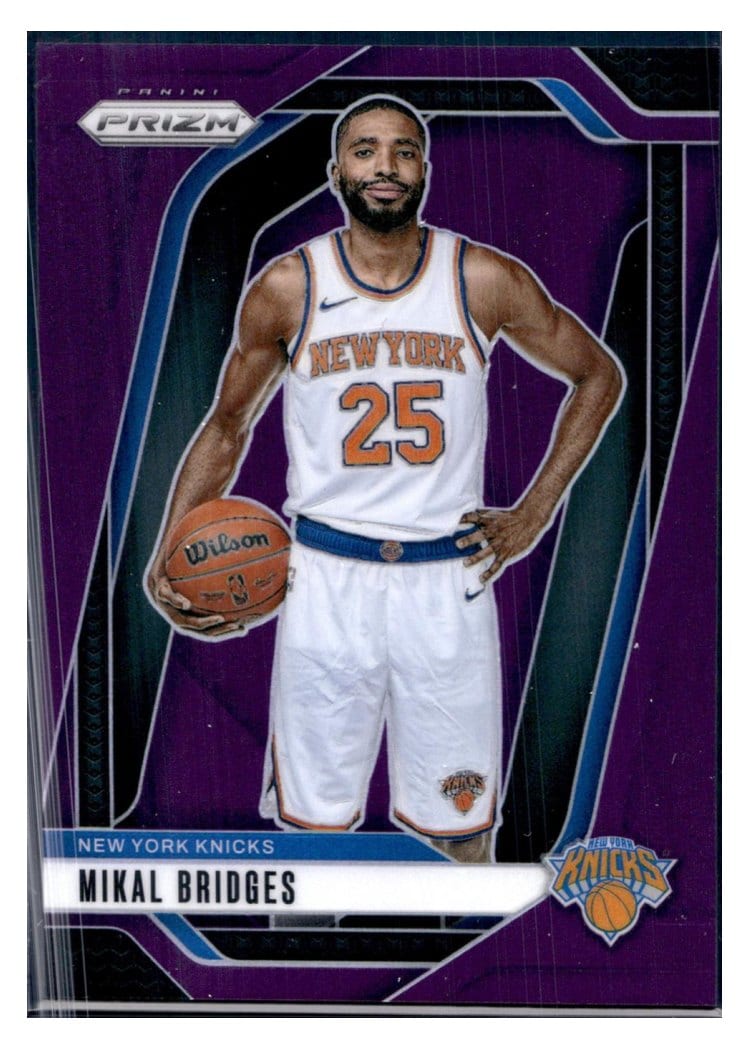 2024-25 Panini Prizm Base Set Mikal Bridges #15 card