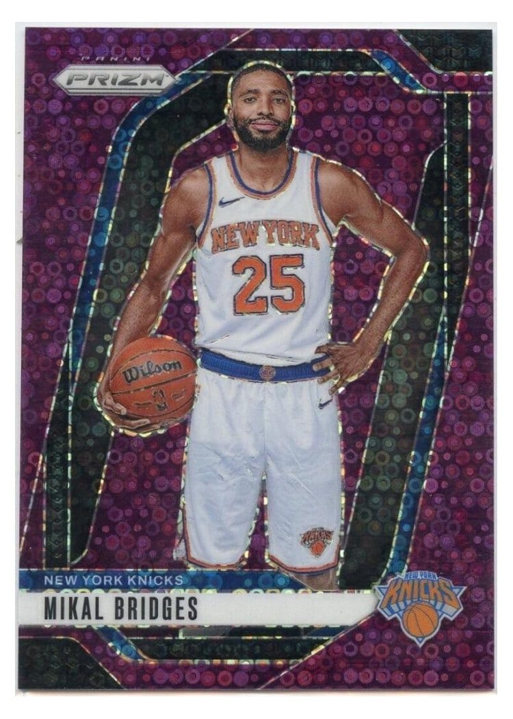 2024-25 Panini Prizm Base Set Mikal Bridges #15 card