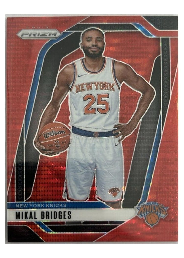 2024-25 Panini Prizm Base Set Mikal Bridges #15 card