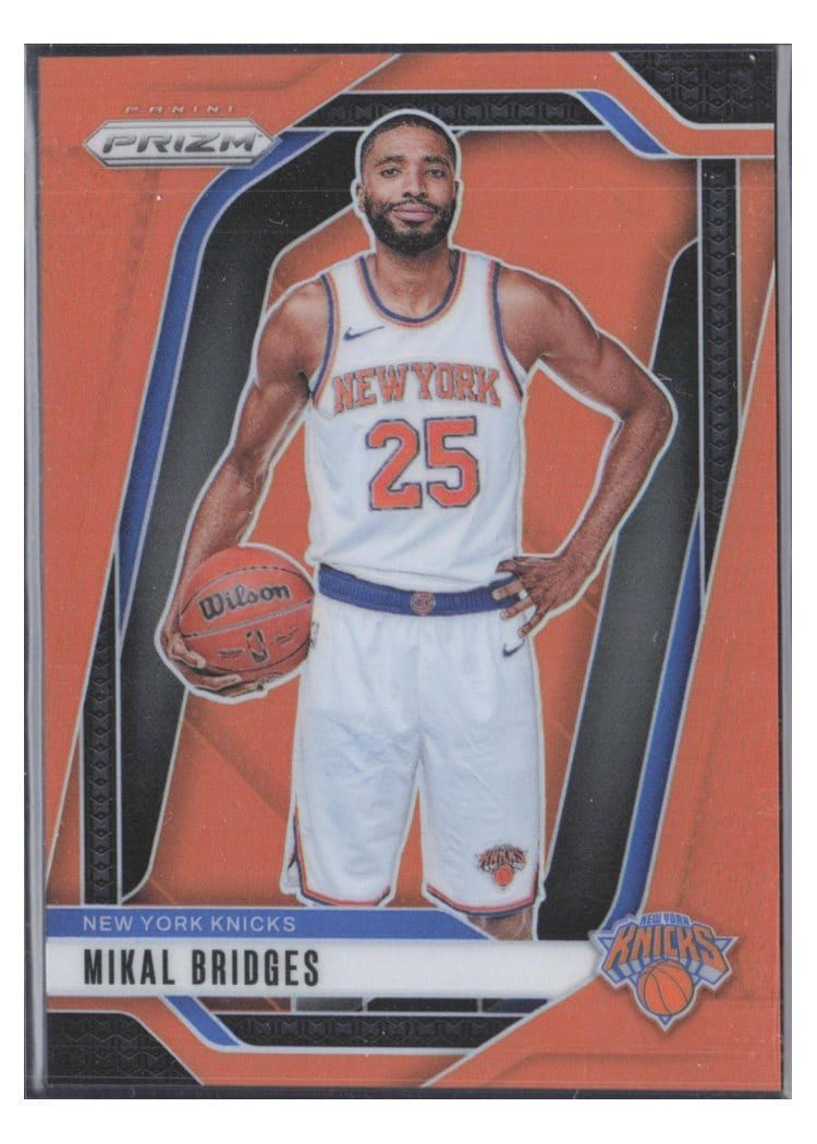 2024-25 Panini Prizm Base Set Mikal Bridges #15 card