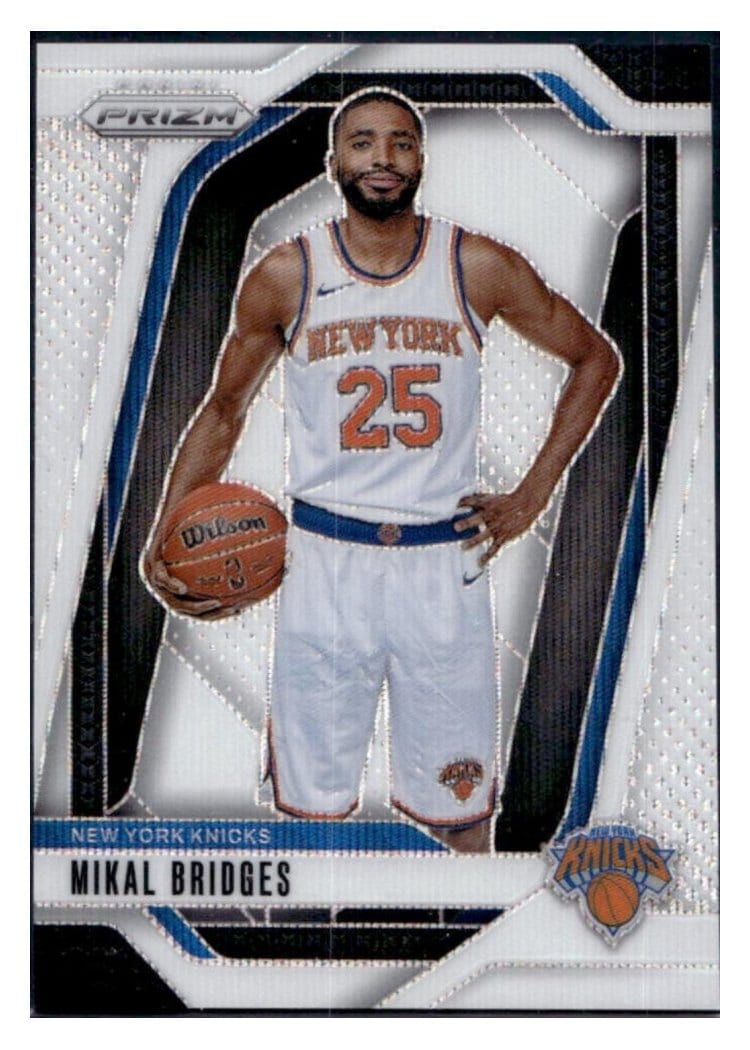 2024-25 Panini Prizm Base Set Mikal Bridges #15 card