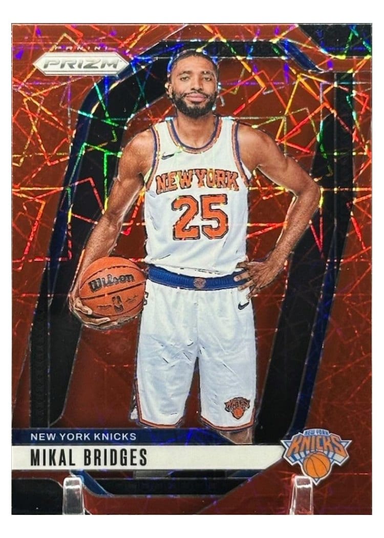2024-25 Panini Prizm Base Set Mikal Bridges #15 card