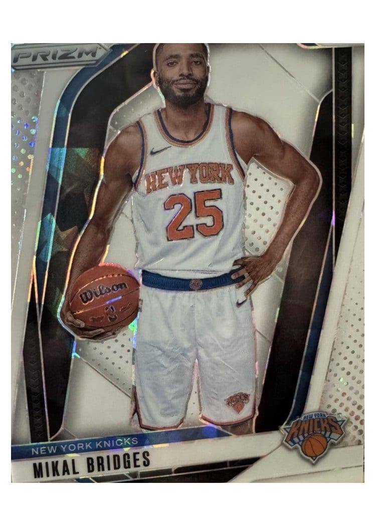 2024-25 Panini Prizm Base Set Mikal Bridges #15 card