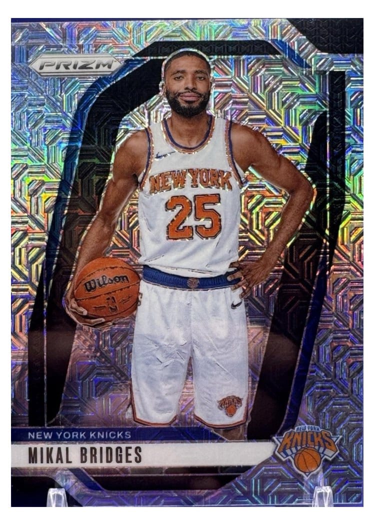 2024-25 Panini Prizm Base Set Mikal Bridges #15 card