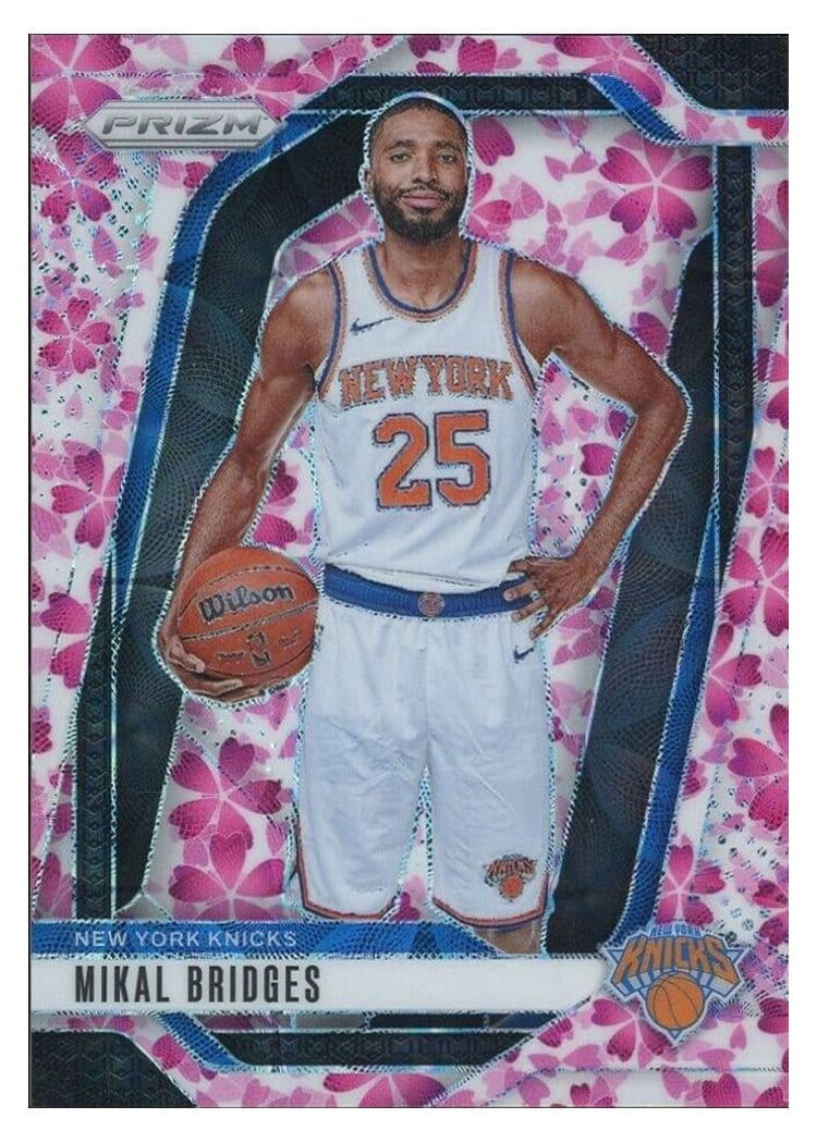 2024-25 Panini Prizm Base Set Mikal Bridges #15 card
