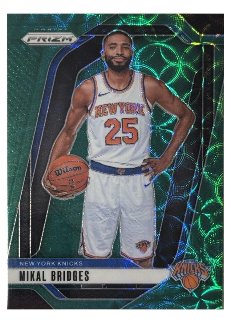 2024-25 Panini Prizm Base Set Mikal Bridges #15 card