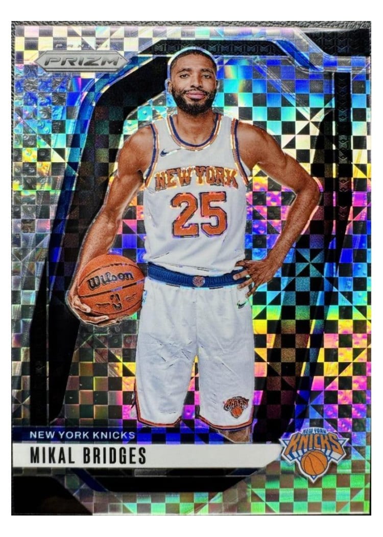 2024-25 Panini Prizm Base Set Mikal Bridges #15 card