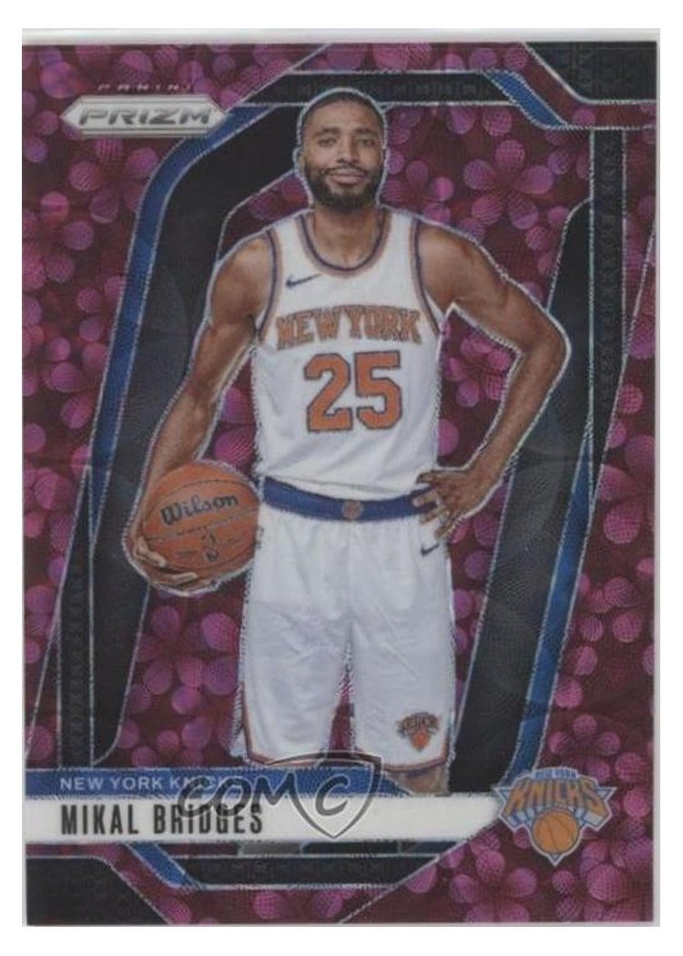 2024-25 Panini Prizm Base Set Mikal Bridges #15 card