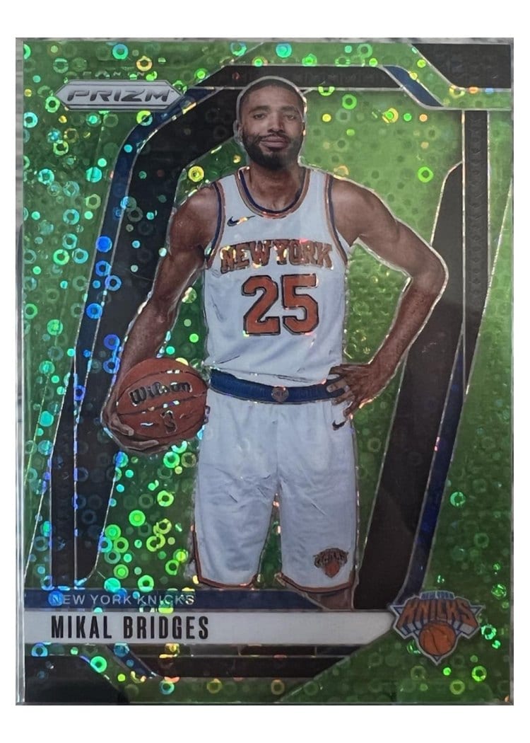 2024-25 Panini Prizm Base Set Mikal Bridges #15 card