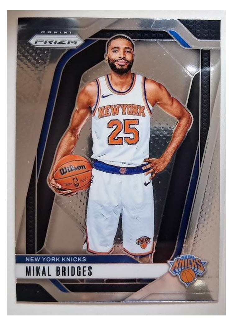 2024-25 Panini Prizm Base Set Mikal Bridges #15 card