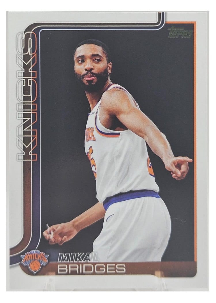 2025-26 Topps Base Set Mikal Bridges #18 card