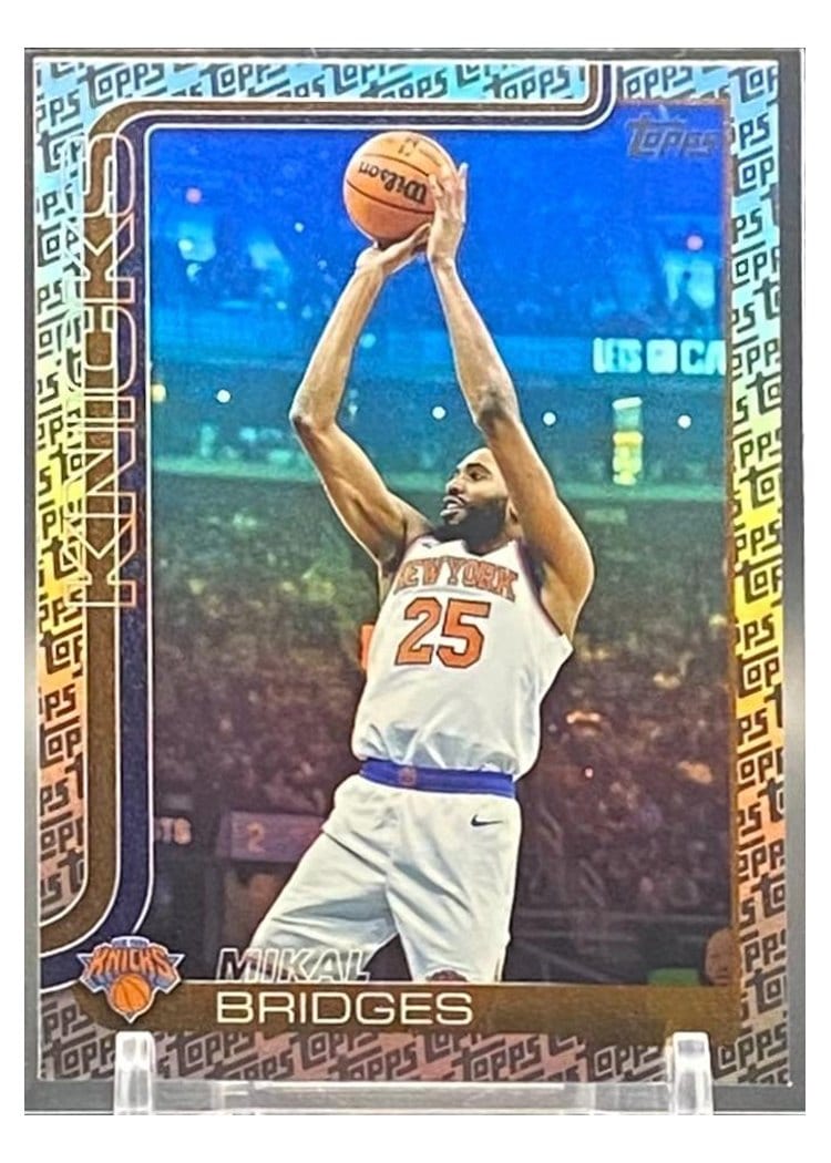 2025-26 Topps Base Set Mikal Bridges #18 card
